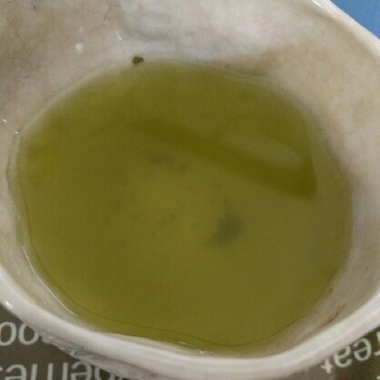 緑茶にレモンとは！驚きでした。
美味しかったー。